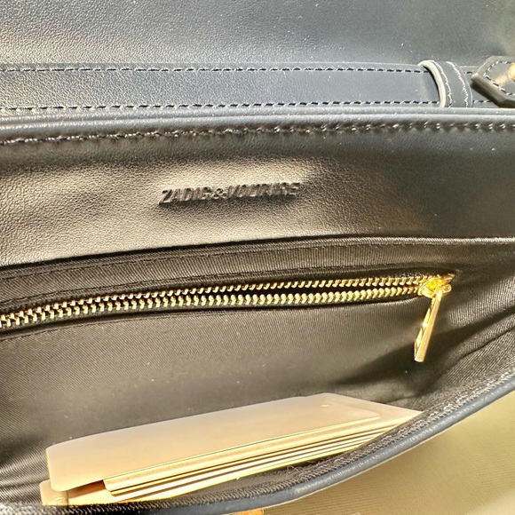 Zadig & Voltaire ‘ZV’ Initiale Monogram Clutch - Picture 2 of 9